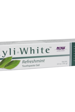 Now Xyliwhite Refreshmint Toothpaste Gel 181gm - Fluoride & SLS Free